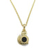 BVLGARI Necklace Onyx Cat 18K Yellow Gold Black 15.6g