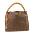 LOUIS VUITTON LV GHW Gaia Shoulder Bag M41620 Monogram Brown Red