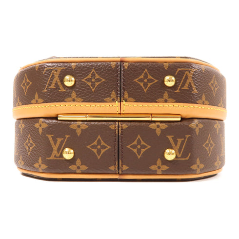 LOUIS VUITTON LV GHW Petite Boite Chapeau 2 Way Shoulder Bag Monogram M43514