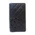 CHANEL CC SHW Cambon Long Wallet Calfskin Leather Black