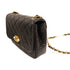 CHANEL CC GHW Chain Shoulder Bag Calfskin Leather