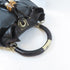 GUCCI GG GHW Indy Babouska 2 Way Shoulder Handbag 185566 Calfskin Leather Black