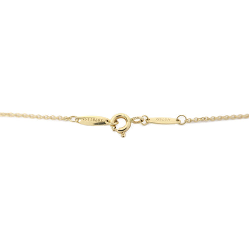 TIFFANY&CO Elsa Peretti Necklace 18K Yellow Gold