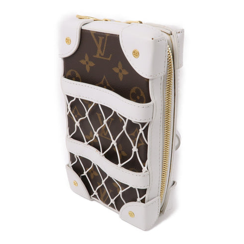 LOUIS VUITTON GHW LV x NBA Soft Trunk Shoulder Bag M80102 Monogram Leather