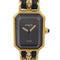 CHANEL CC Premiere L H0001 Quartz Watch Gold Plated/Leather Belt