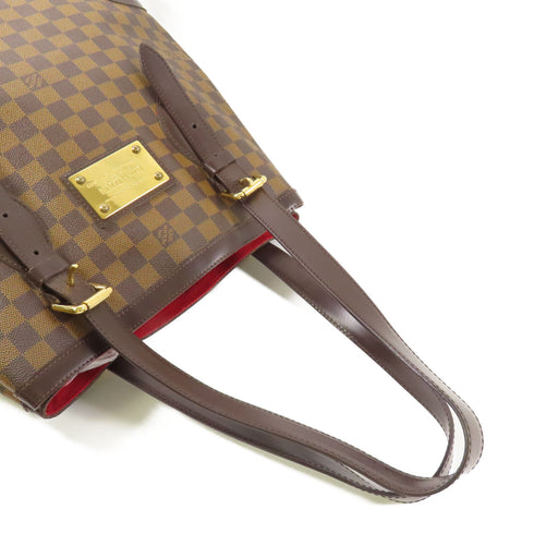 LOUIS VUITTON LV GHW Hampstead MM Shoulder Tote Bag N51204 Monogram Brown