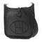 HERMES PHW Evelyne TPM Shoulder Bag Clemence Leather Black v1