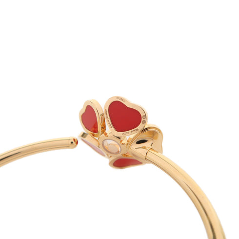 Chopard Happy Hearts Flowers Bracelet 18K Rose Gold