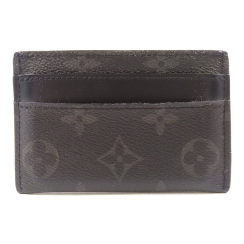 LOUIS VUITTON LV Card Holder Case M62170 Monogram Eclipse
