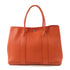 HERMES PHW Garden Party PM Tote Bag Negonda Leather Orange