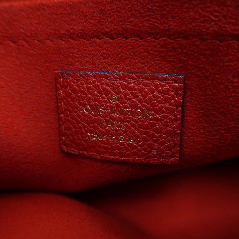 LOUIS VUITTON LV GHW Saint Placide Chain Shoulder Bag M43713 Monogram Brown/Red v1