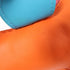 HERMES Rodeo GM Charm Swift Leather Orange/Blue