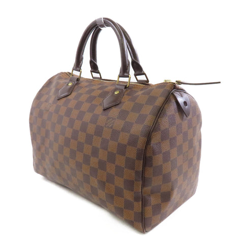 LOUIS VUITTON LV GHW Speedy30 Handbag N41364 Damier Brown
