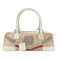 LOEWE SHW Amazona Handbag Suede Pink/White