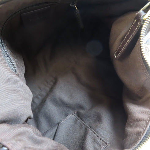 GUCCI GG GHW Abbey Shoulder Bag 190526 Canvas Brown