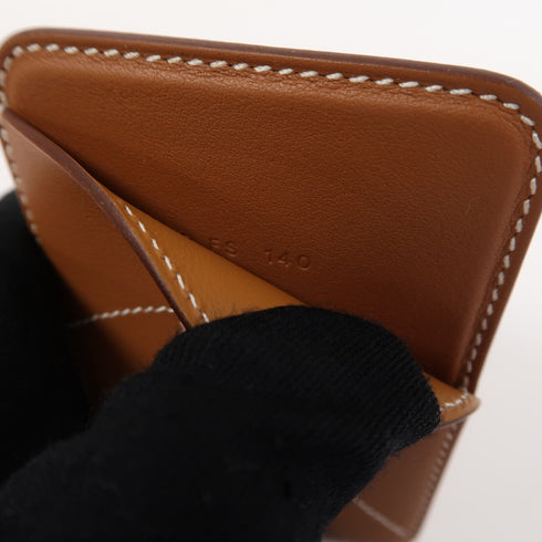 HERMES Walrus Magsafe Card Case/Card Holder Veau Swift Gold