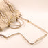 PRADA GHW 2 Way Shoulder Bag Handbag Lambskin Leather Beige