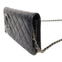 CHANEL Quilted CC SHW Cambon Wallet On Chain Shoulder Bag Calfskin Leather Black