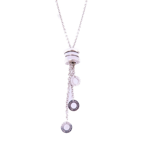 BVLGARI B-zero1 Element Necklace 18K White Gold