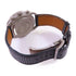 HERMES Arceau Chrono Titane Automatic Watch Leather Belt Titanium Black