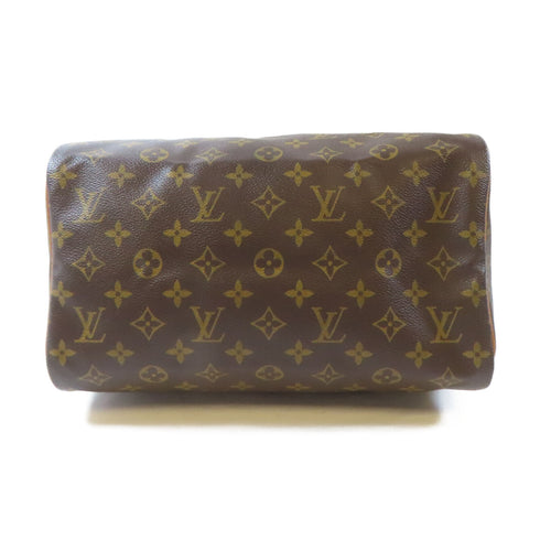 LOUIS VUITTON LV GHW Speedy 30 Handbag Boston Bag M41108 Monogram Brown v1