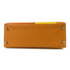 HERMES PHW Kelly 28 2 Way Bag Clemence Leather Brown/Yellow