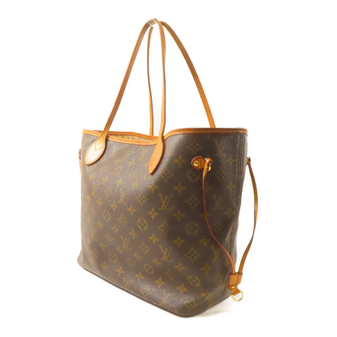 LOUIS VUITTON LV GHW Neverfull MM Tote Bag M40156 Monogram Brown