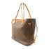 LOUIS VUITTON LV GHW Neverfull MM Tote Bag M40156 Monogram Brown