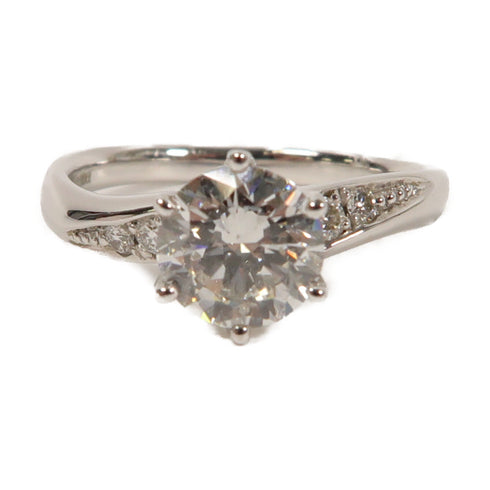 FINE JEWELRY 1.0ct Diamond Ring 950 Platinum US#5.25