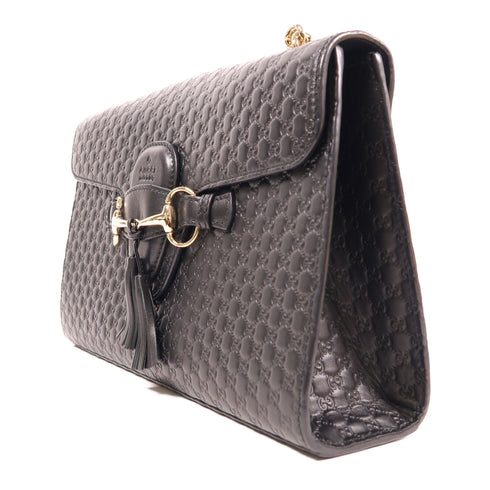 GUCCI GG GHW Chain Shoulder Bag 449635 Calfskin Leather