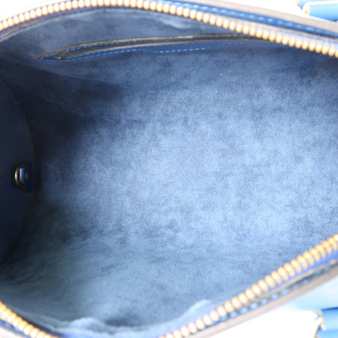 LOUIS VUITTON LV Soufflot Handbag M52225 Epi Blue v3