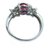FINE JEWELRY 1.19ct Ruby 0.75ct Diamond Ring US#7 PT900 Platinum