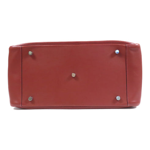 HERMES PHW Lindy 34 2 Way Shoulder Bag Swift Leather 25 Rouge H Red