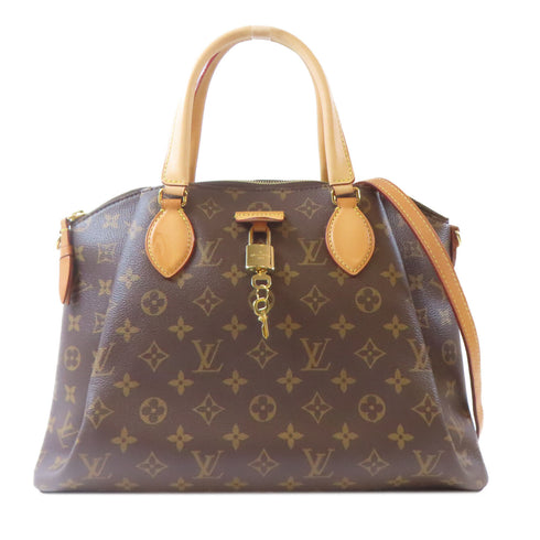 LOUIS VUITTON LV GHW Rivoli MM 2 Way Shoulder Bag M44546 Monogram Brown