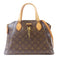LOUIS VUITTON LV GHW Rivoli MM 2 Way Shoulder Bag M44546 Monogram Brown