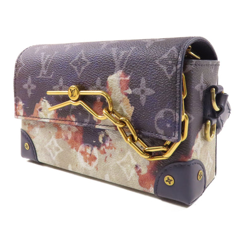 LOUIS VUITTON LV GHW Steamer Wearable Shoulder Bag M82900 Monogram Bleach Blue