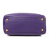PRADA GHW Vitello Daino Shoulder Bag B3091M Leather Purple