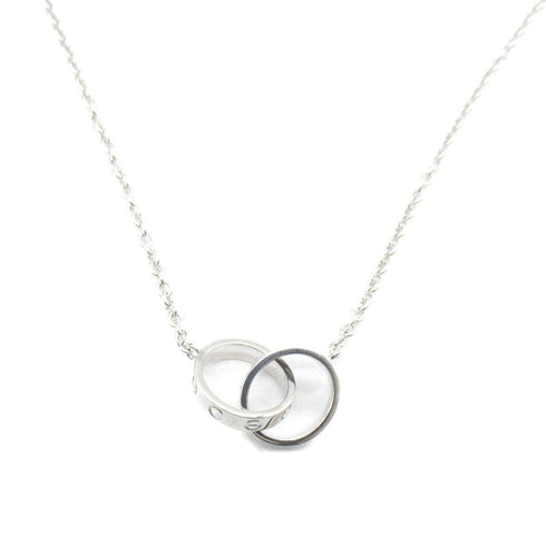 CARTIER Baby Love Necklace 18K White Gold