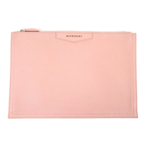 GIVENCHY SHW Clutch Bag Calfskin Leather