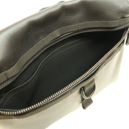 LOUIS VUITTON LV Messenger PM Shoulder Bag M52176 Leather Black