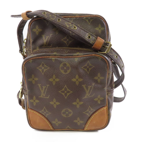 LOUIS VUITTON LV GHW Amazon Shoulder Bag M45236 Monogram Brown