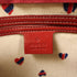 GUCCI GG GHW Hand Bag PVC Coated Canvas Calfskin Leather 193603 White/Red/Navy