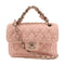 CHANEL CC SHW Mini Flap Bag 2Way Shoulder Hand Bag Tweed