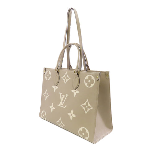 LOUIS VUITTON LV OnTheGo MM 2 Way Shoulder Tote Bag M45494 Monogram Empreinte