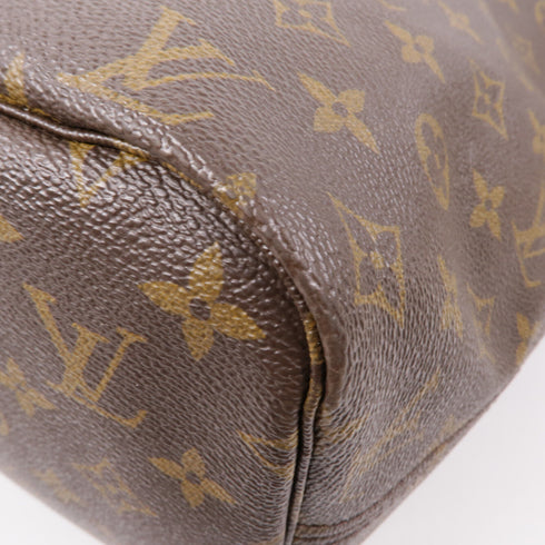 LOUIS VUITTON LV GHW Neverfull MM Shoulder Tote Bag M40156 Monogram Brown