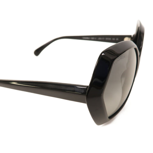 CHANEL CC Sunglasses 5367-A PVC Black