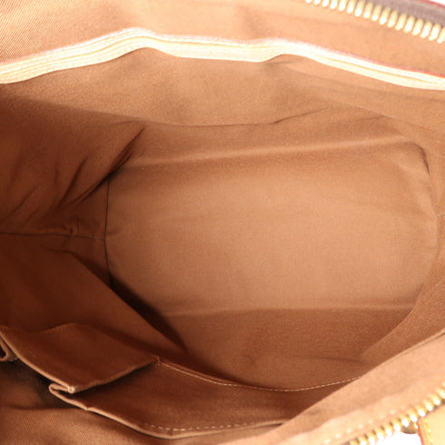 LOUIS VUITTON LV GHW Palermo GM 2 Way Shoulder Handbag M40146 Monogram Brown