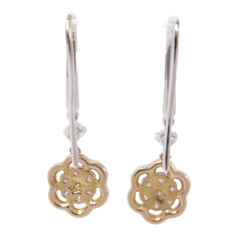 JEWELRY Diamond Earrings 18K White/Pink Gold