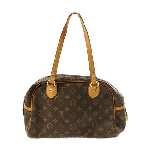 LOUIS VUITTON LV GHW Montorgueil PM Shoulder Bag Monogram M95565 Brown