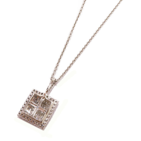 FINE JEWELRY Diamond Necklace PT900/PT850 Platinum